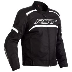 RST Pilot Textile Jacket CE WP - Black White