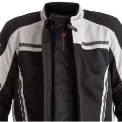RST Pro Series Ventilator-X Jacket CE Air WP - Silver Black -Hot Sale getgeared Shop rst pro series ventilator x jacket ce air wp silver black md102367sild 4