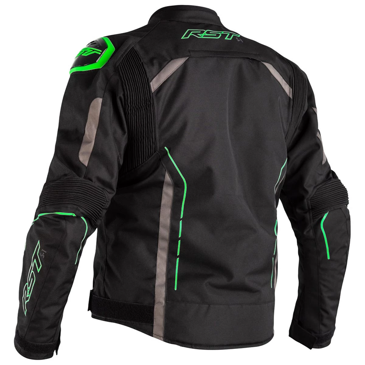 RST S-1 Textile Jacket CE WP - Black Grey Green 5 RST S-1 Textile Jacket CE WP - Black Grey Green - Image 3