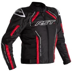 RST S-1 Textile Jacket CE WP - Black Red White