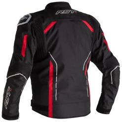 RST S-1 Textile Jacket CE WP - Black Red White -Hot Sale getgeared Shop rst s 1 textile jacket ce wp black red white md102559redd 2