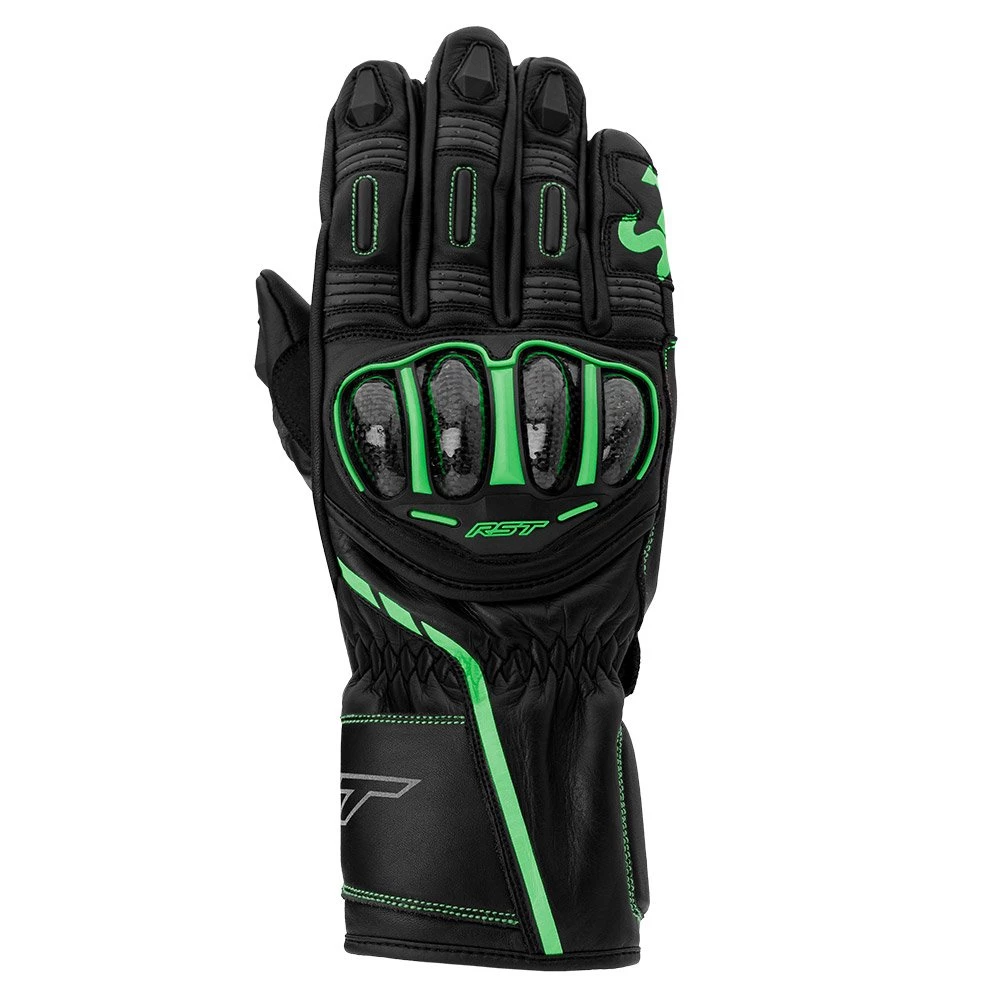 RST S1 Gloves CE - Black Grey Green 3 RST S1 Gloves CE - Black Grey Green