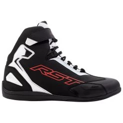 RST Sabre Moto Shoes CE - Black White Red
