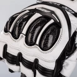 RST Tractech Evo 4 Gloves CE - White Black -Hot Sale getgeared Shop rst tractech evo 4 gloves ce white black md102666whid 3