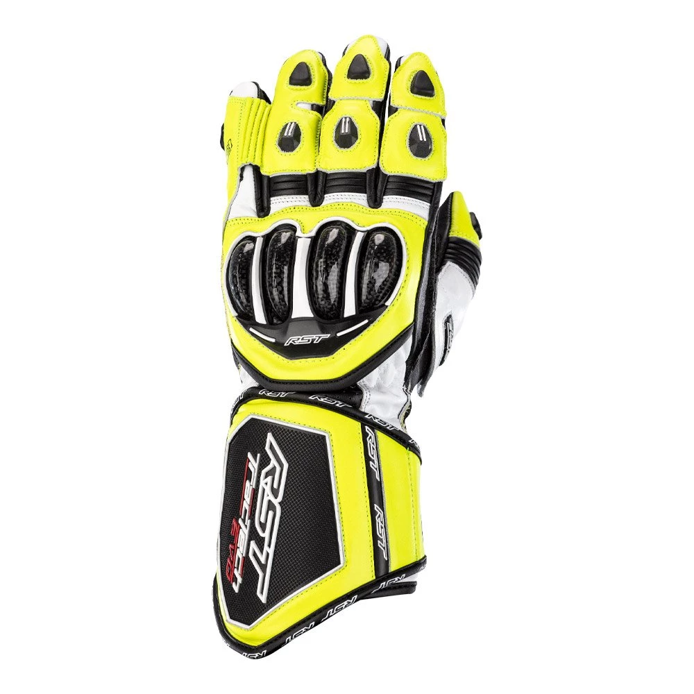 RST Tractech Evo 4 Gloves CE - Yellow Black 3 RST Tractech Evo 4 Gloves CE - Yellow Black