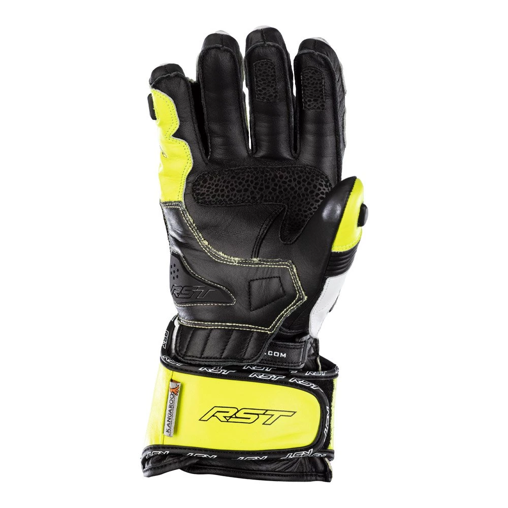 RST Tractech Evo 4 Gloves CE - Yellow Black 4 RST Tractech Evo 4 Gloves CE - Yellow Black - Image 2