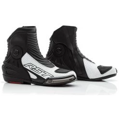 RST Tractech Evo III Short Boots CE - White Black