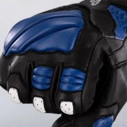 RST Turbine Gloves CE - Black Blue White -Hot Sale getgeared Shop rst turbine gloves ce black blue white md102669blud 3