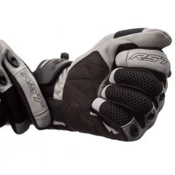 RST Ventilator-X Gloves CE - Silver Black -Hot Sale getgeared Shop rst ventilator x gloves ce silver black md102951sild 4
