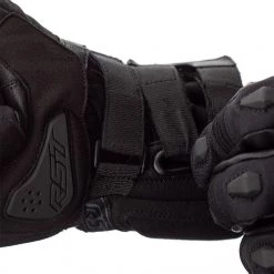 RST X-Raid Gloves CE WP - Black -Hot Sale getgeared Shop rst x raid gloves ce wp black md102396blkd 4