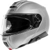 Schuberth C5 Flip Helmet Gloss - Silver -Hot Sale getgeared Shop schuberth c5 flip helmet gloss silver ta910c5gsd 1