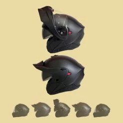 Scorpion Exo 930 Helmet - Matt Black -Hot Sale getgeared Shop scorpion helmet 930 flip front 3