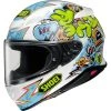 Shoei NXR 2 Mural TC10 Helmet - White Blue -Hot Sale getgeared Shop shoei nxr 2 mural tc10 helmet white blue fx0792685d 1