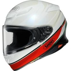 Shoei NXR 2 Nocturne TC4 Helmet - White Red