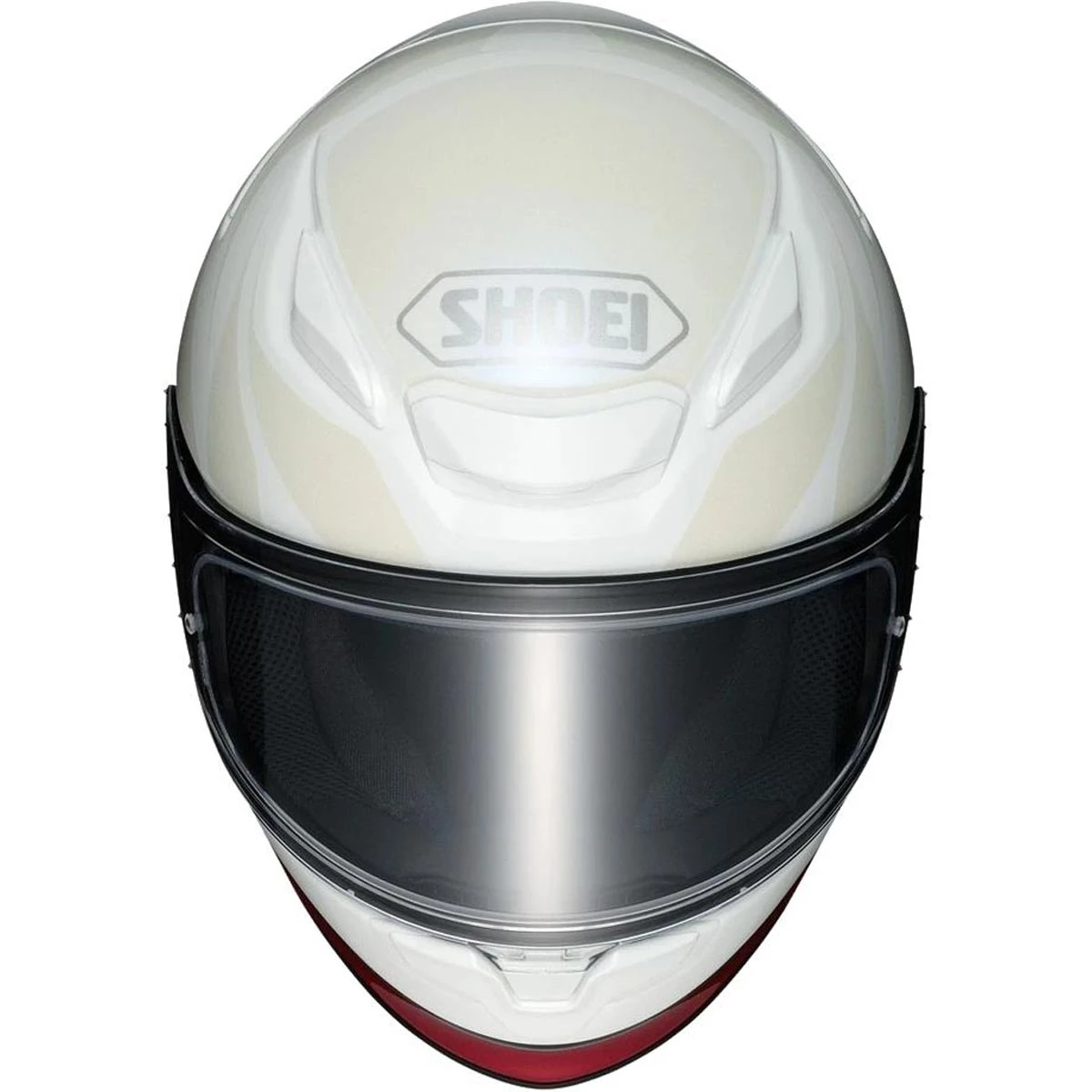 Shoei NXR 2 Nocturne TC4 Helmet - White Red 4 Shoei NXR 2 Nocturne TC4 Helmet - White Red - Image 2