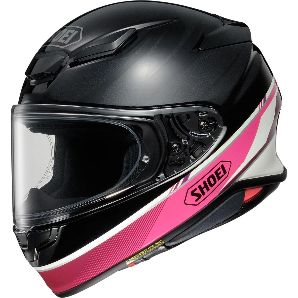 Shoei NXR 2 Nocturne TC7 Helmet - Black Pink 3 Shoei NXR 2 Nocturne TC7 Helmet - Black Pink