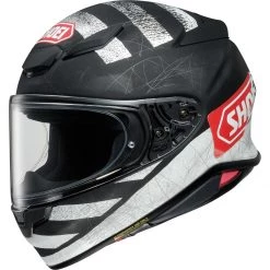 Shoei NXR 2 Scanner TC5 Helmet - Black White Red