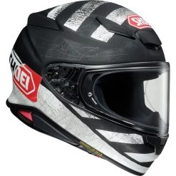 Shoei NXR 2 Scanner TC5 Helmet - Black White Red -Hot Sale getgeared Shop shoei nxr 2 scanner tc5 helmet black white red fx0792982d 3