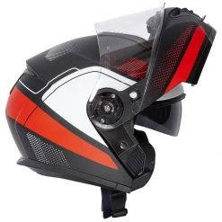 Spada Orion Pixel Flip Front Helmet - Matt Black Red White -Hot Sale getgeared Shop spada orion pixel flip front helmet matt black red white fx0766570d 4